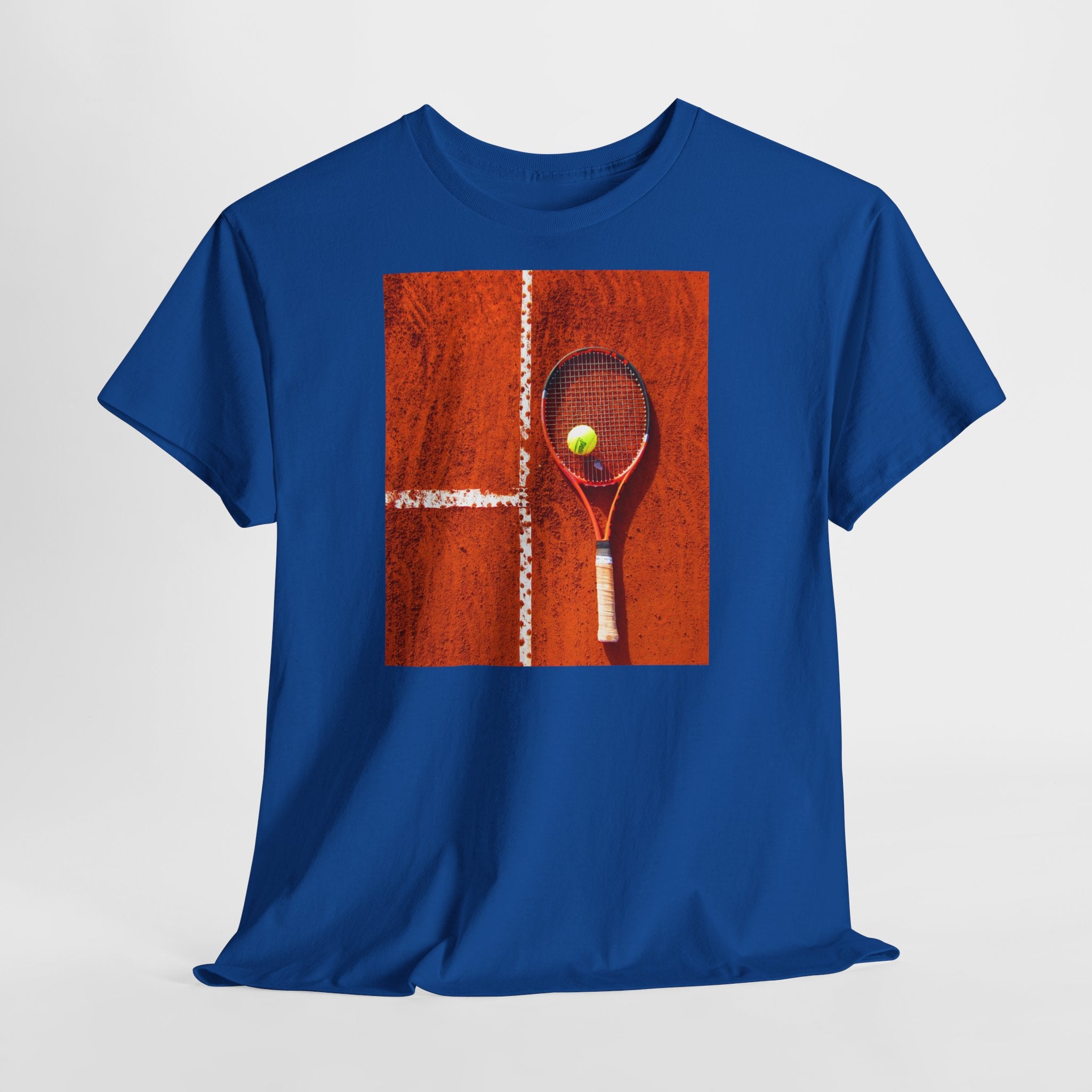 Tennis Racket & Ball T‑Shirt - Heat Mess