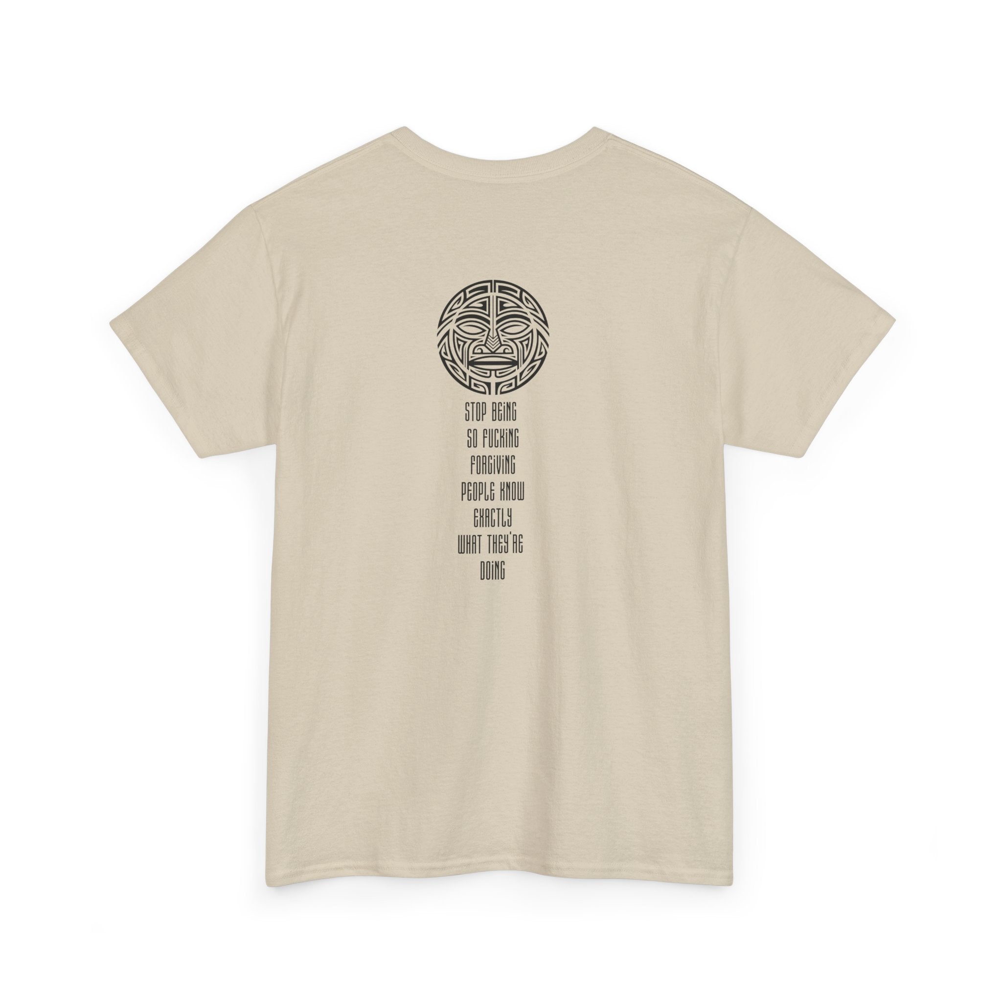 Minimal Back Circle T-Shirt - Heat Mess