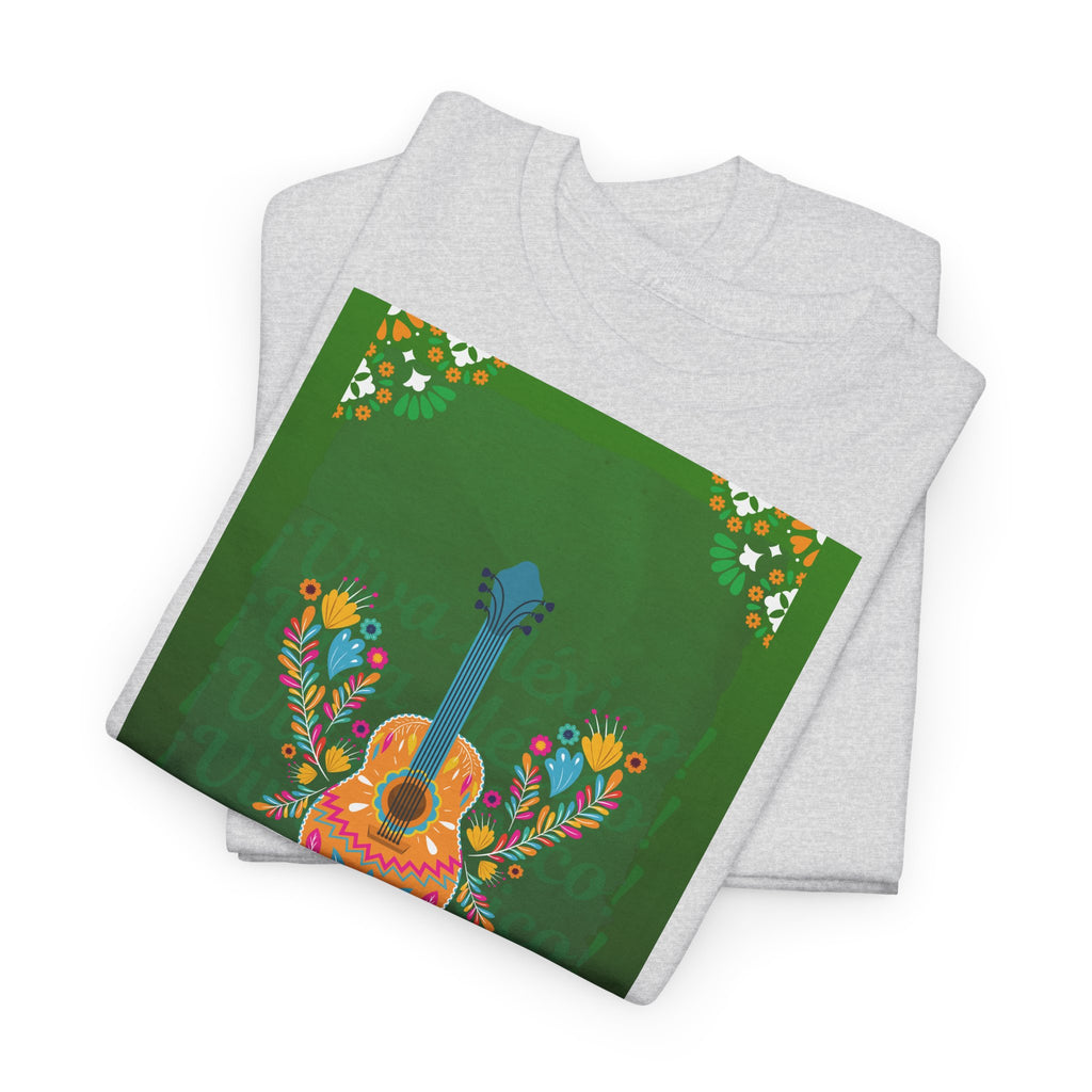 Floral Guitar T-Shirt - Heat Mess