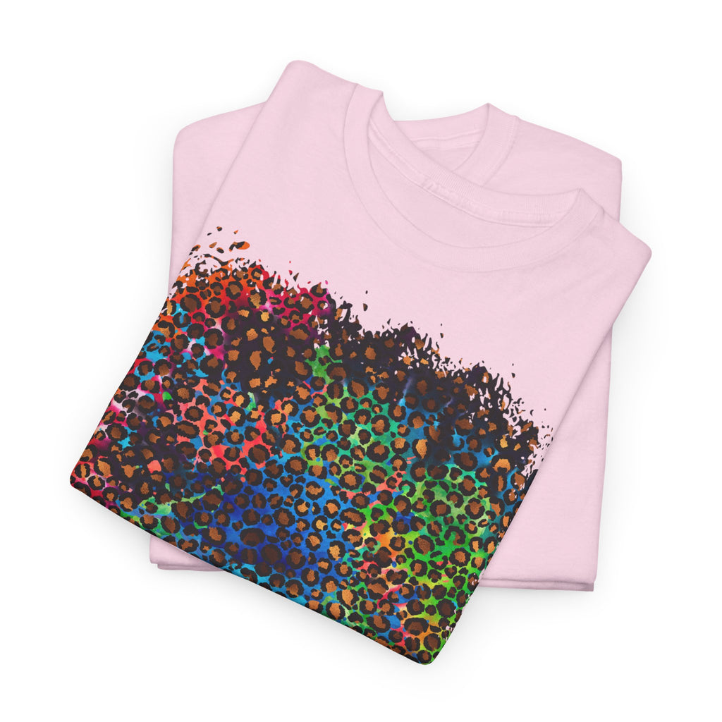 Abstract Color Splash T-Shirt - Heat Mess