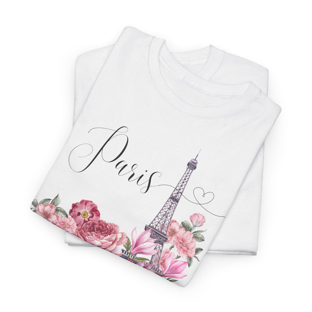 Paris Floral T‑Shirt - Heat Mess