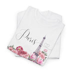 Paris Floral T‑Shirt - Heat Mess