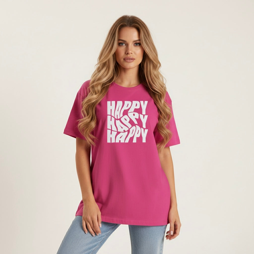 Happy T-Shirt - Heat Mess