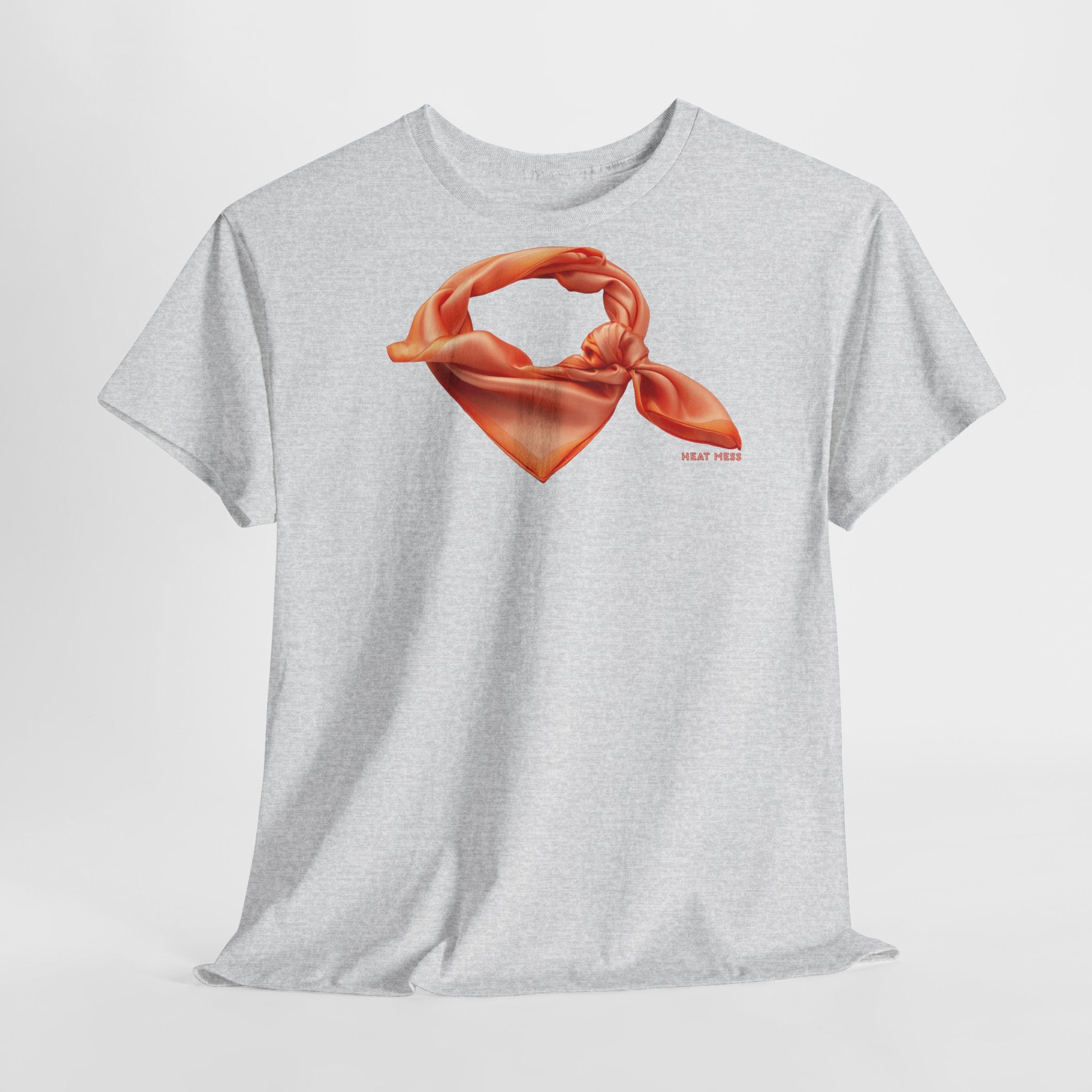 Silk Scarf Graphic T-Shirt - Heat Mess