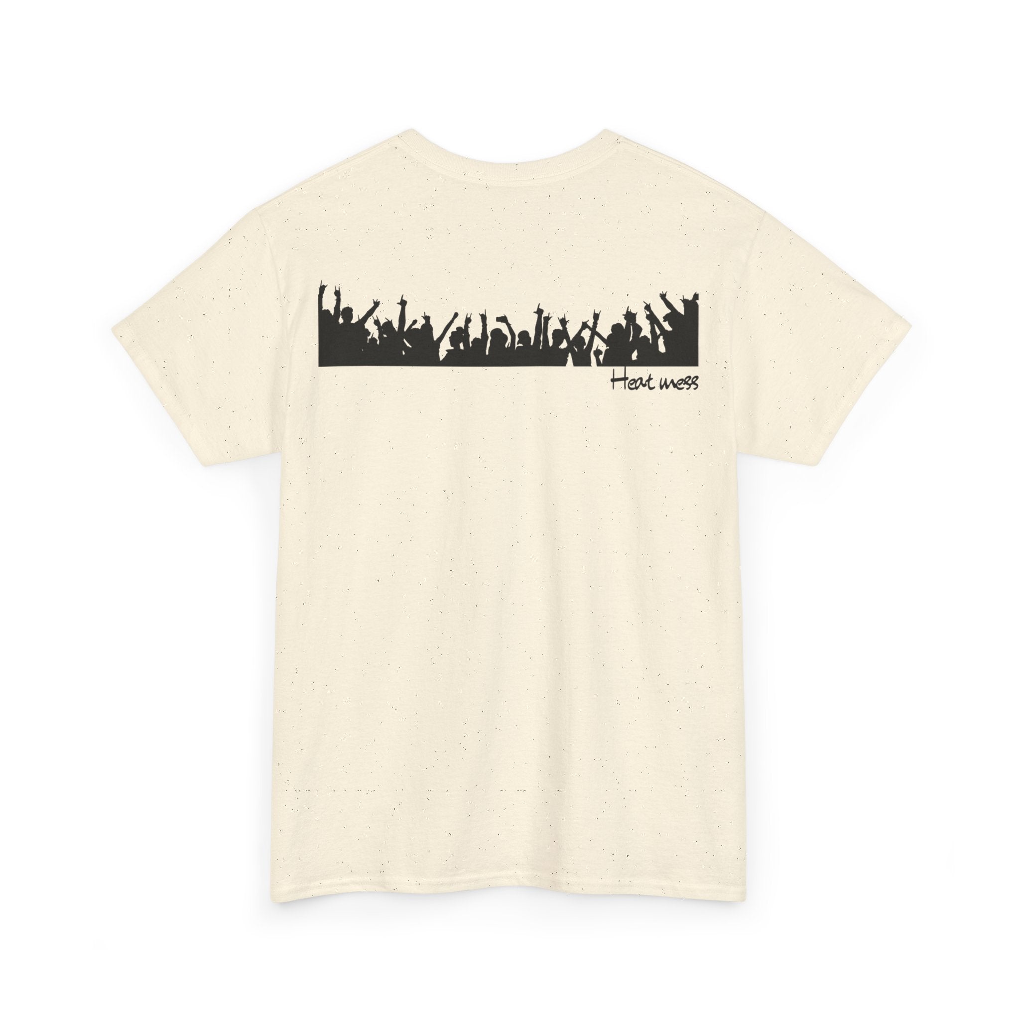 Concert Crowd Silhouette T‑Shirt - Heat Mess