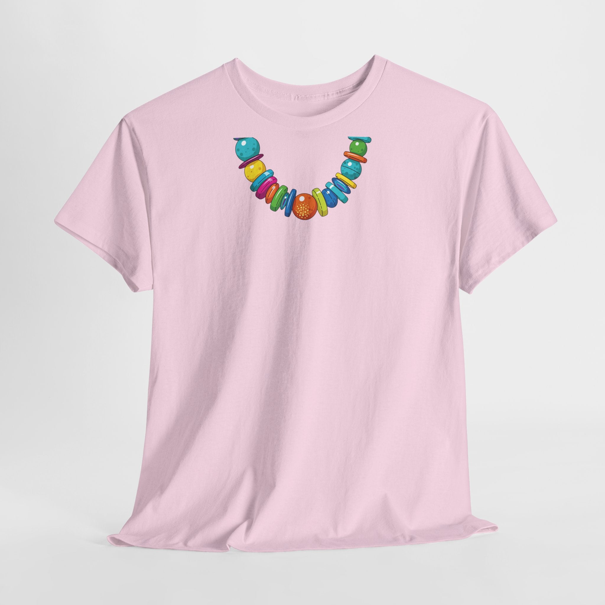 Colorful Necklace T-Shirt - Heat Mess