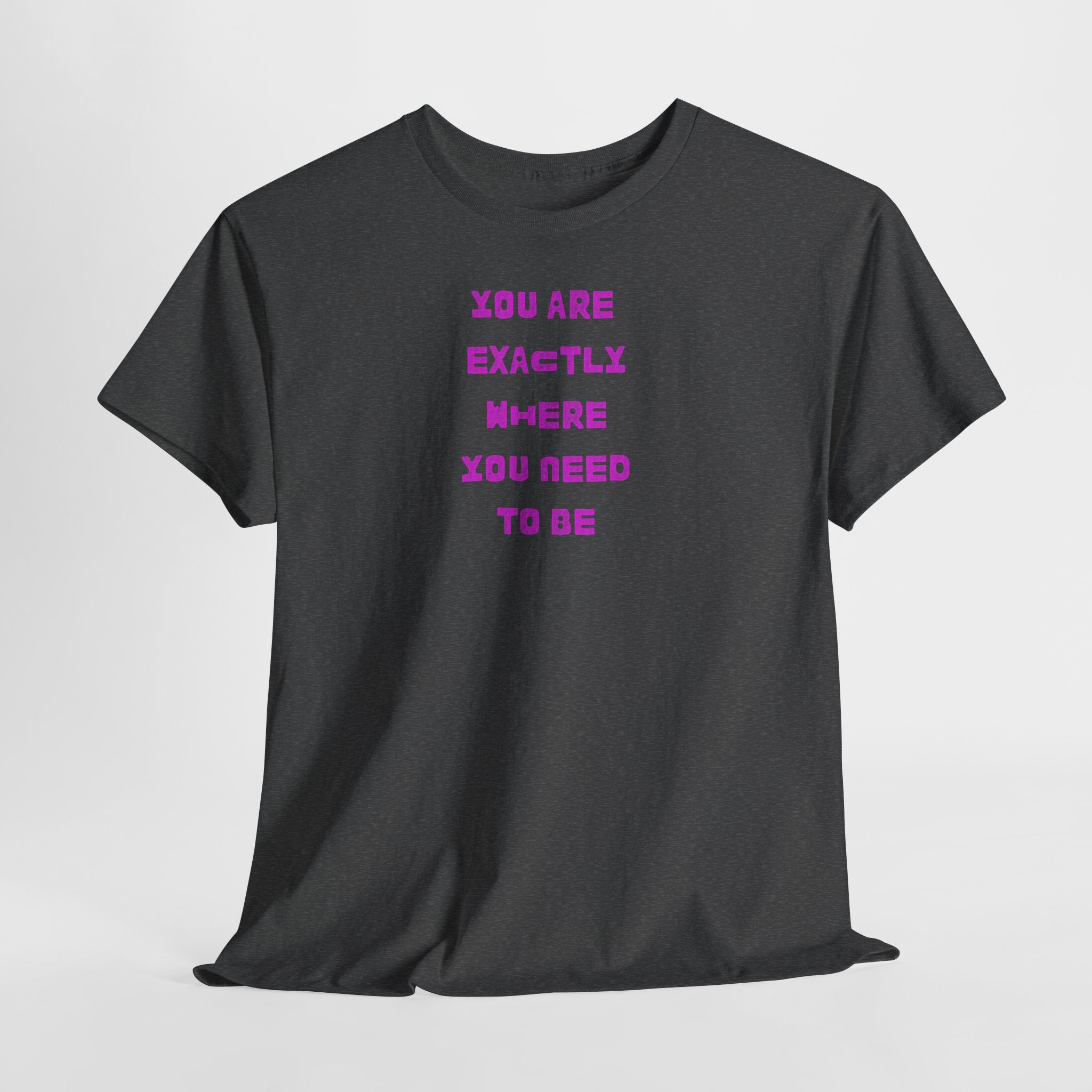 "You Are Exactly Where You Need to Be" T-Shirt