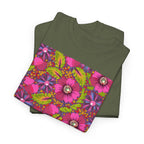Floral Burst Tee Wildflowers T-Shirt - Heat Mess