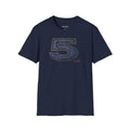 Number 5 Denim Chacha T-Shirt - Heat Mess