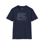 Number 5 Denim Chacha T-Shirt - Heat Mess