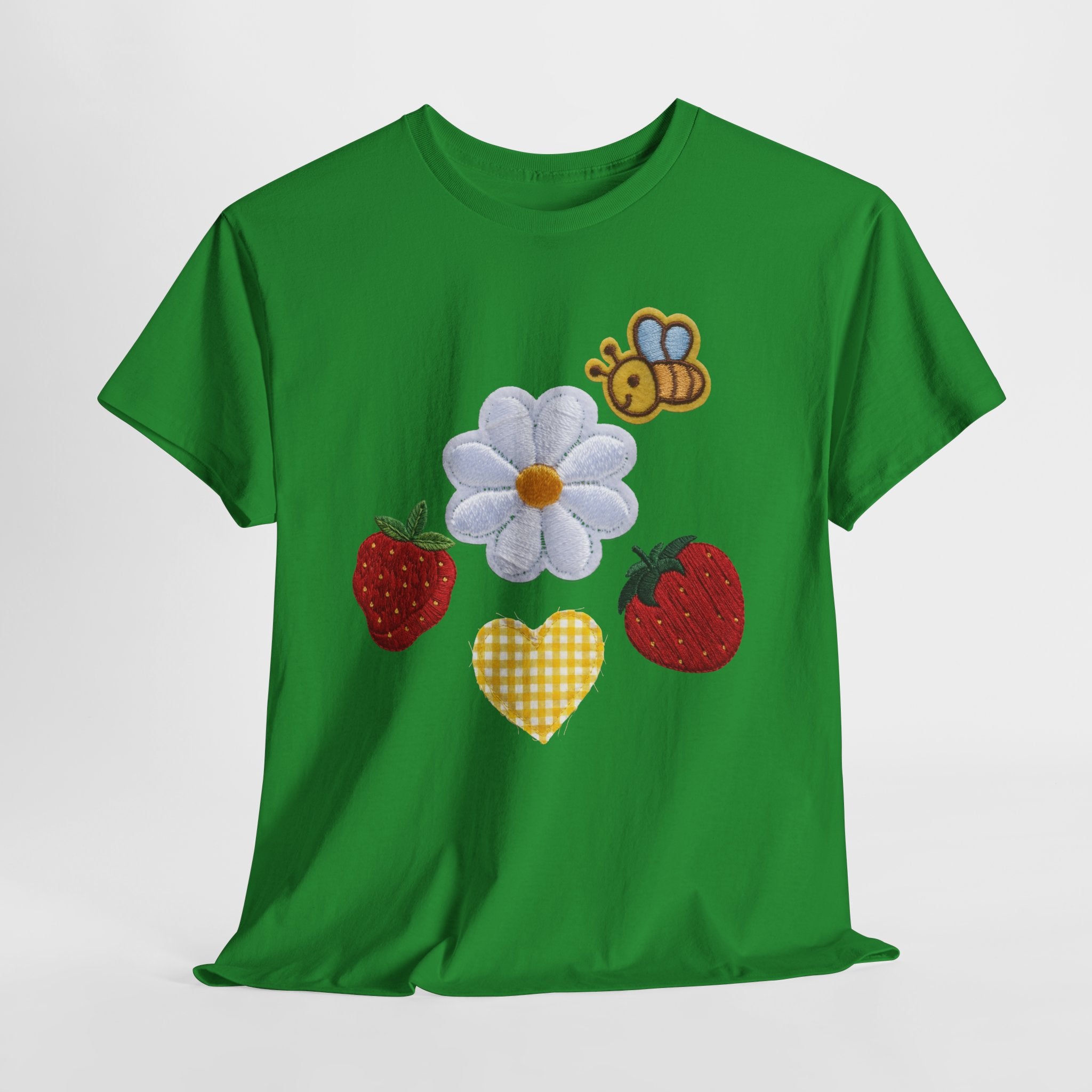 Strawberry Bee Daisy T-Shirt - Heat Mess