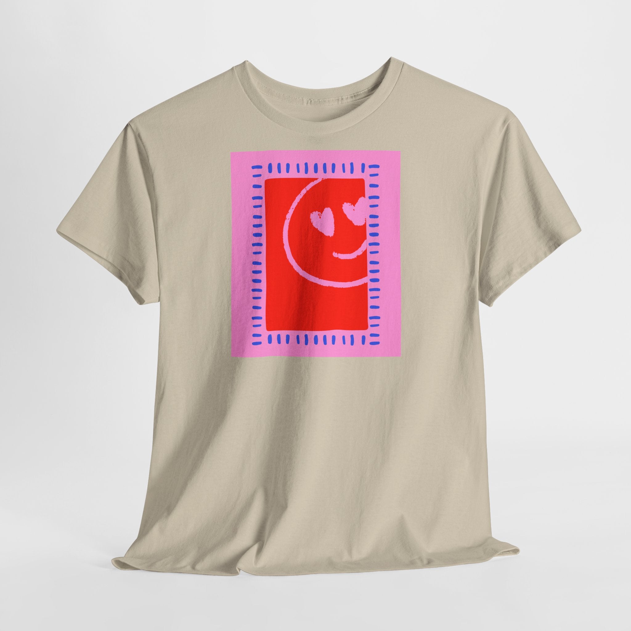 Love Smiley T-Shirt - Heat Mess
