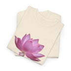 Pink Lotus Floral T-Shirt - Heat Mess