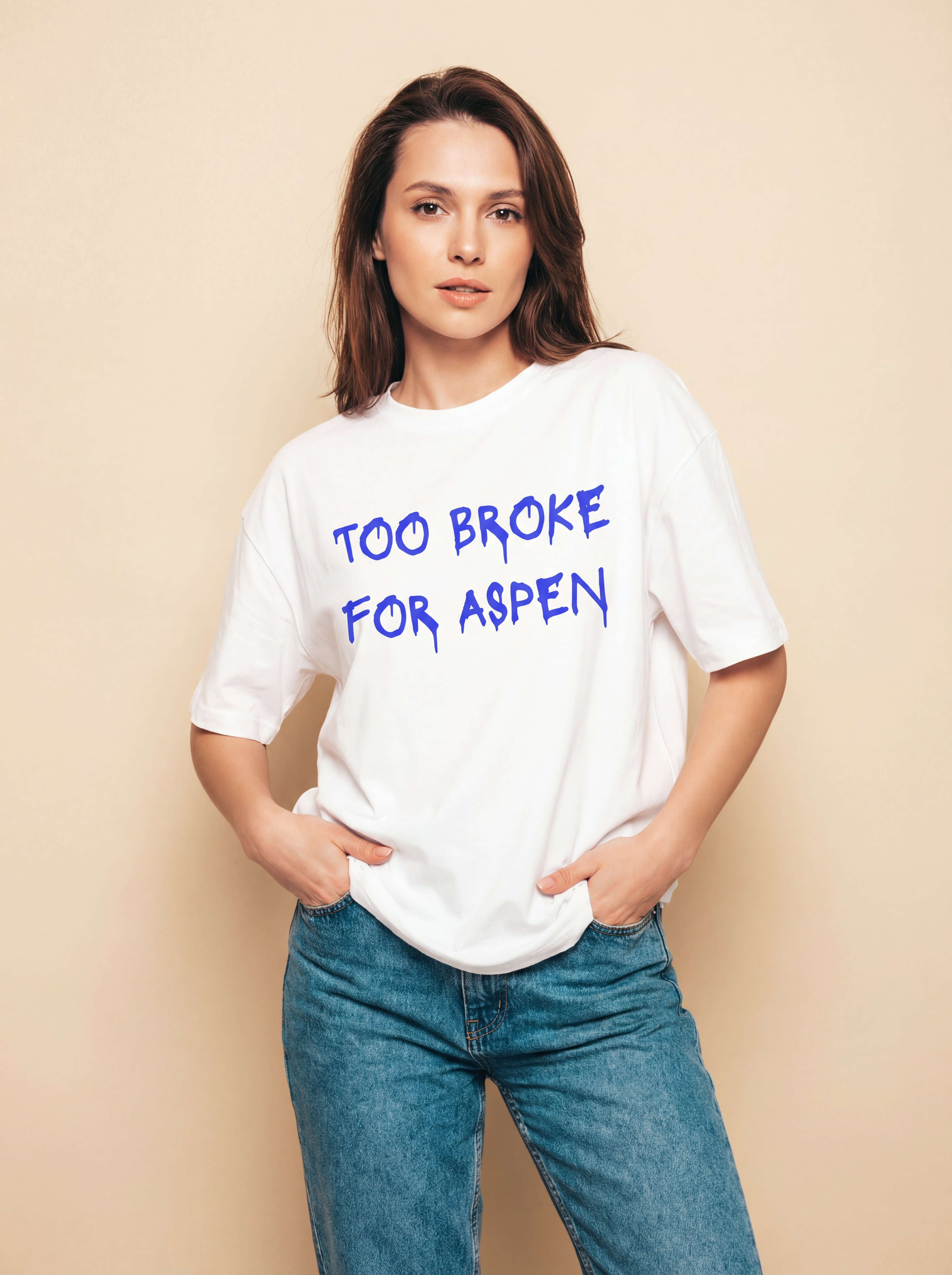 Too Broke for Aspen T‑Shirt - Heat Mess