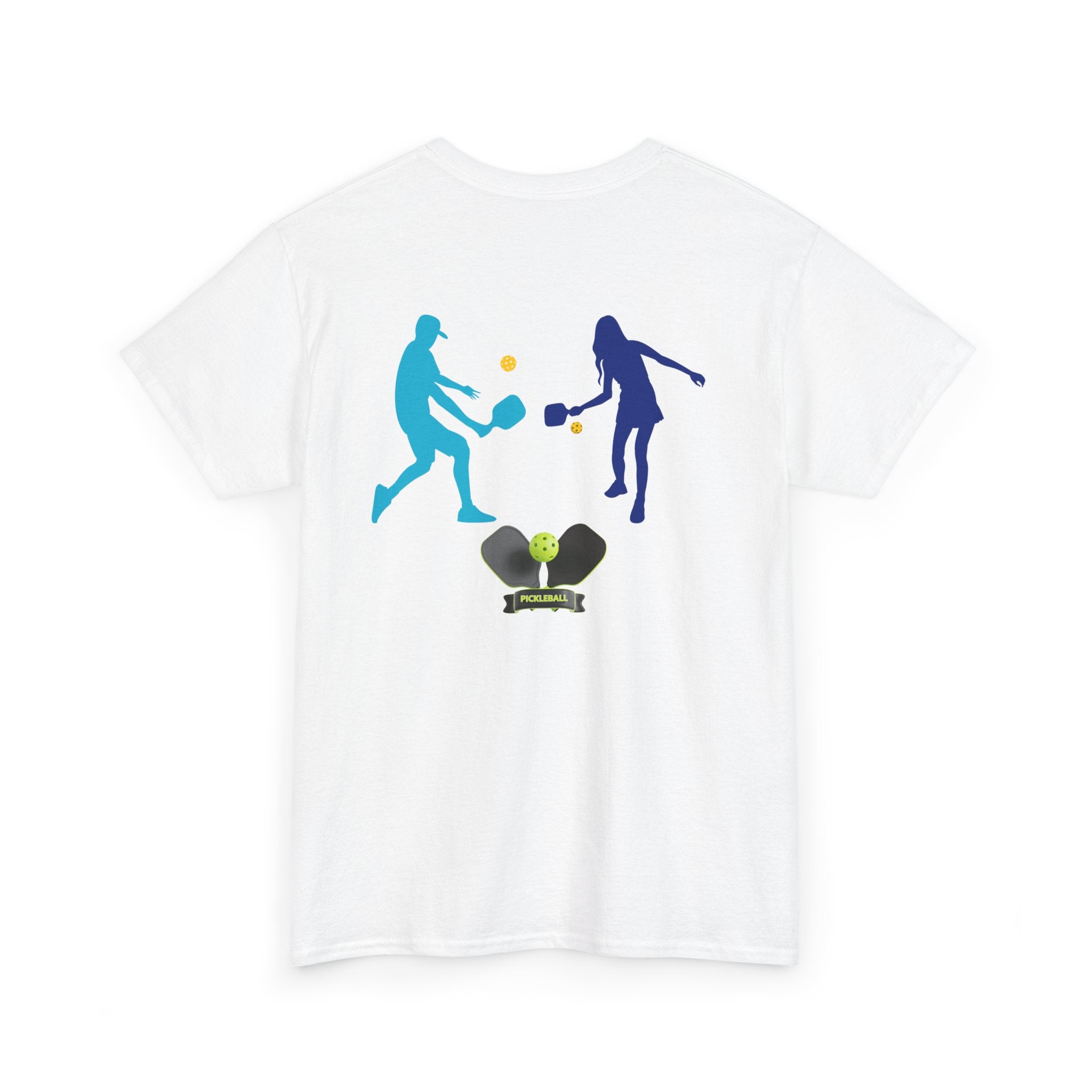 Pickleball Couple T‑Shirt - Heat Mess