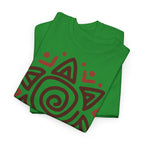 Sun Spiral Boho Tribal Sun T-Shirt - Heat Mess