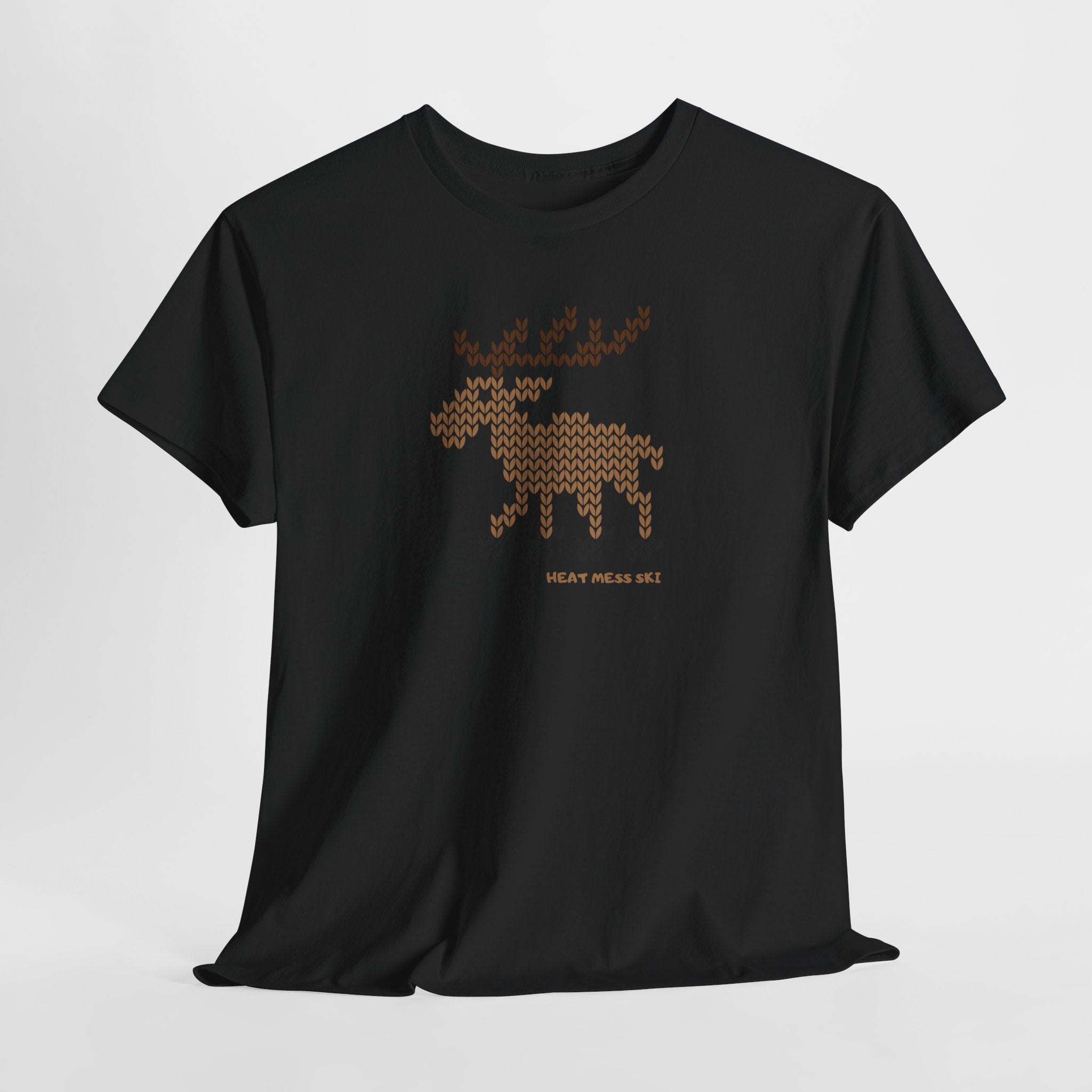 Reindeer Ski T-Shirt - Heat Mess
