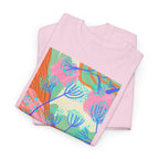 Floral Pastel Abstract T-Shirt - Heat Mess