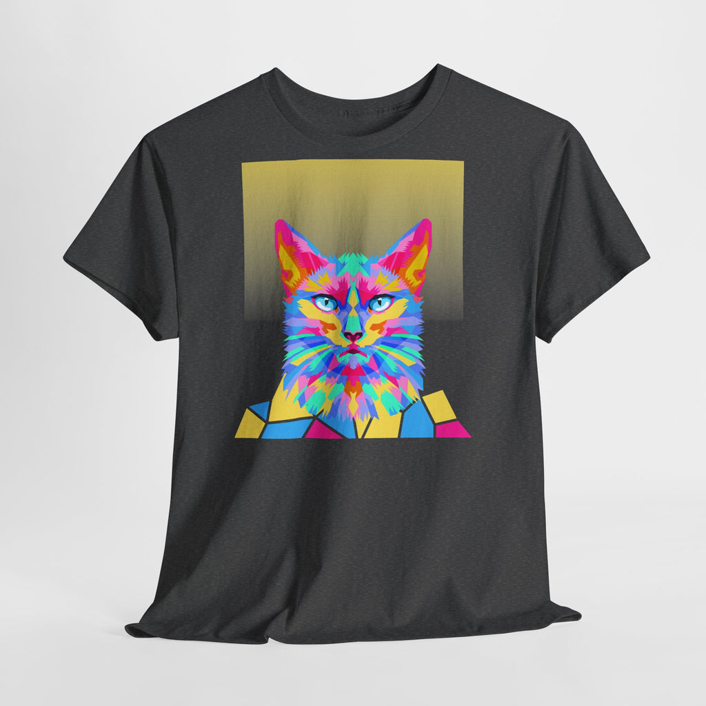 Pop Art Cat T-Shirt - Heat Mess