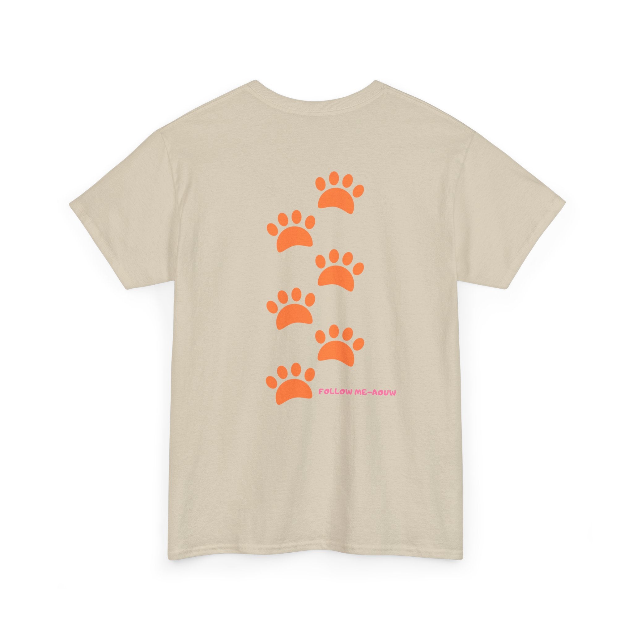 Cat Paw 'Following Me Always' T-Shirt - Heat Mess