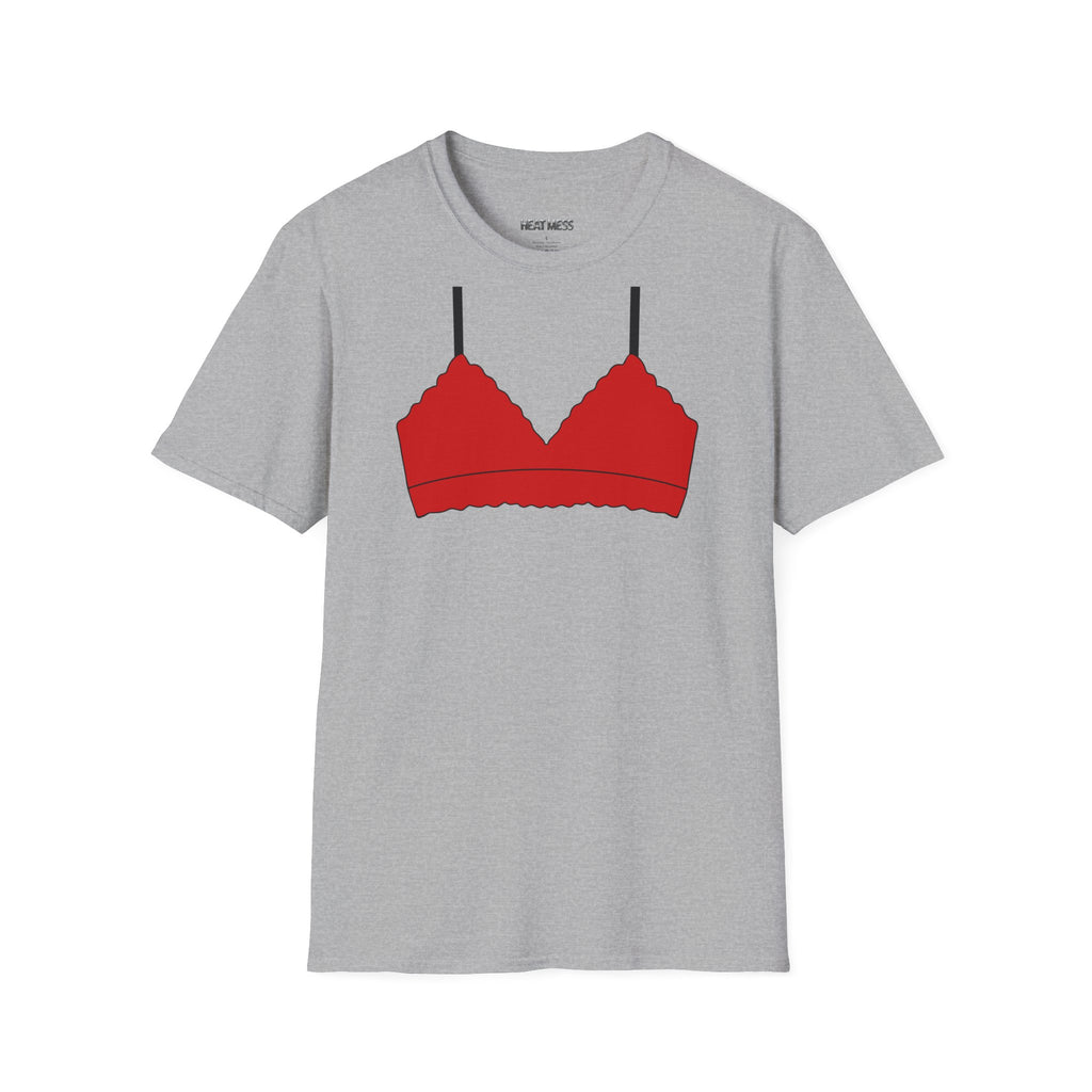 Red Bra T-Shirt - Heat Mess