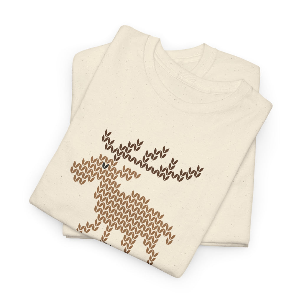 Reindeer Ski T-Shirt - Heat Mess