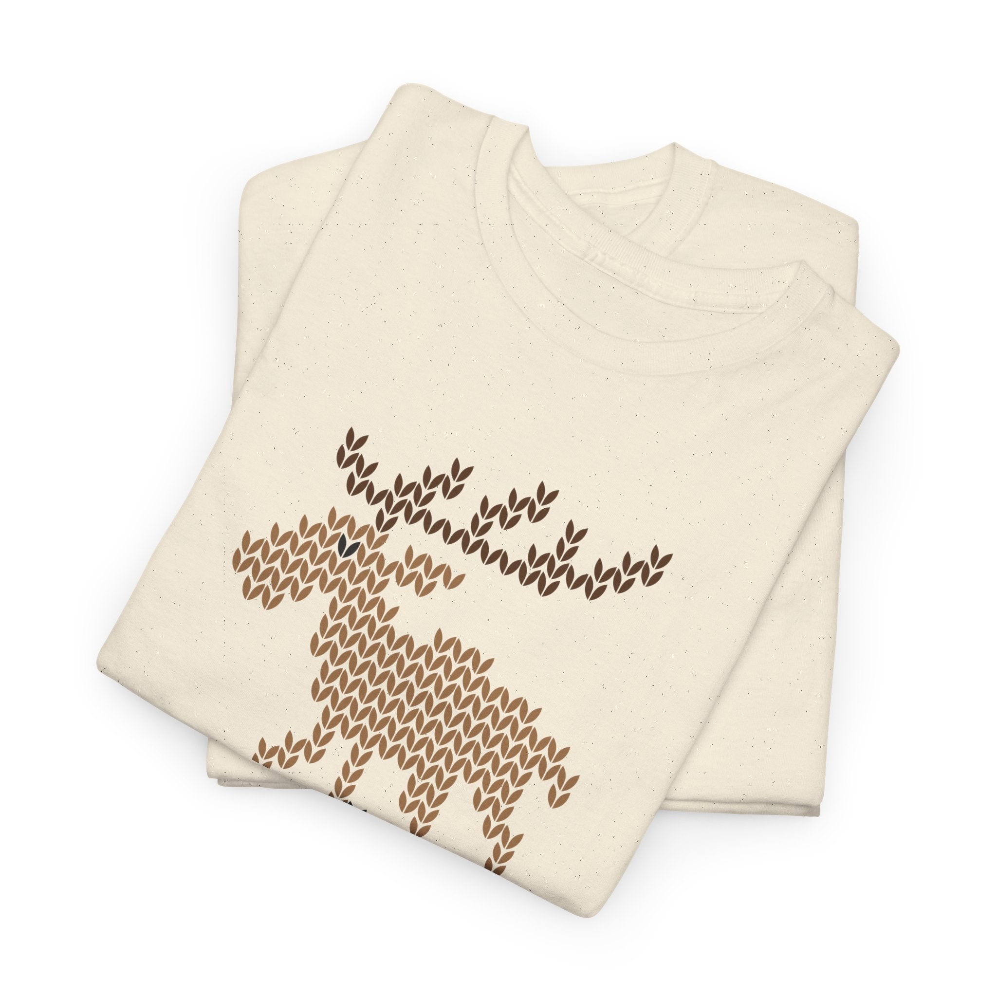 Reindeer Ski T-Shirt - Heat Mess