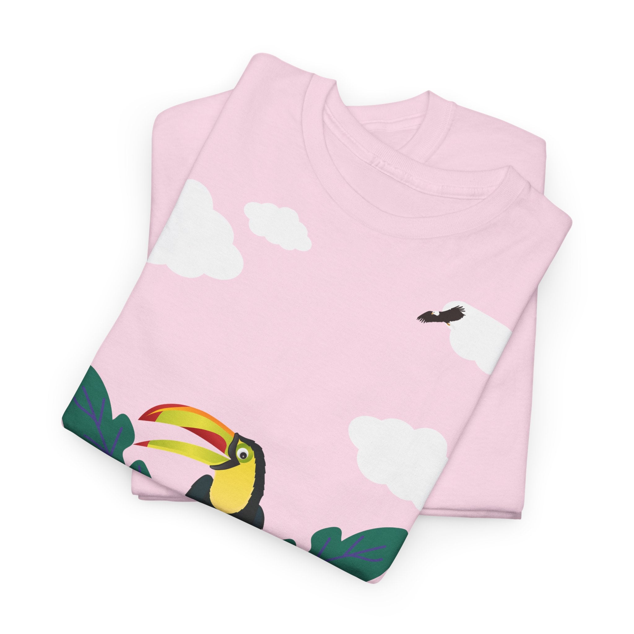 Toucan Tropical Jungle T-Shirt - Heat Mess