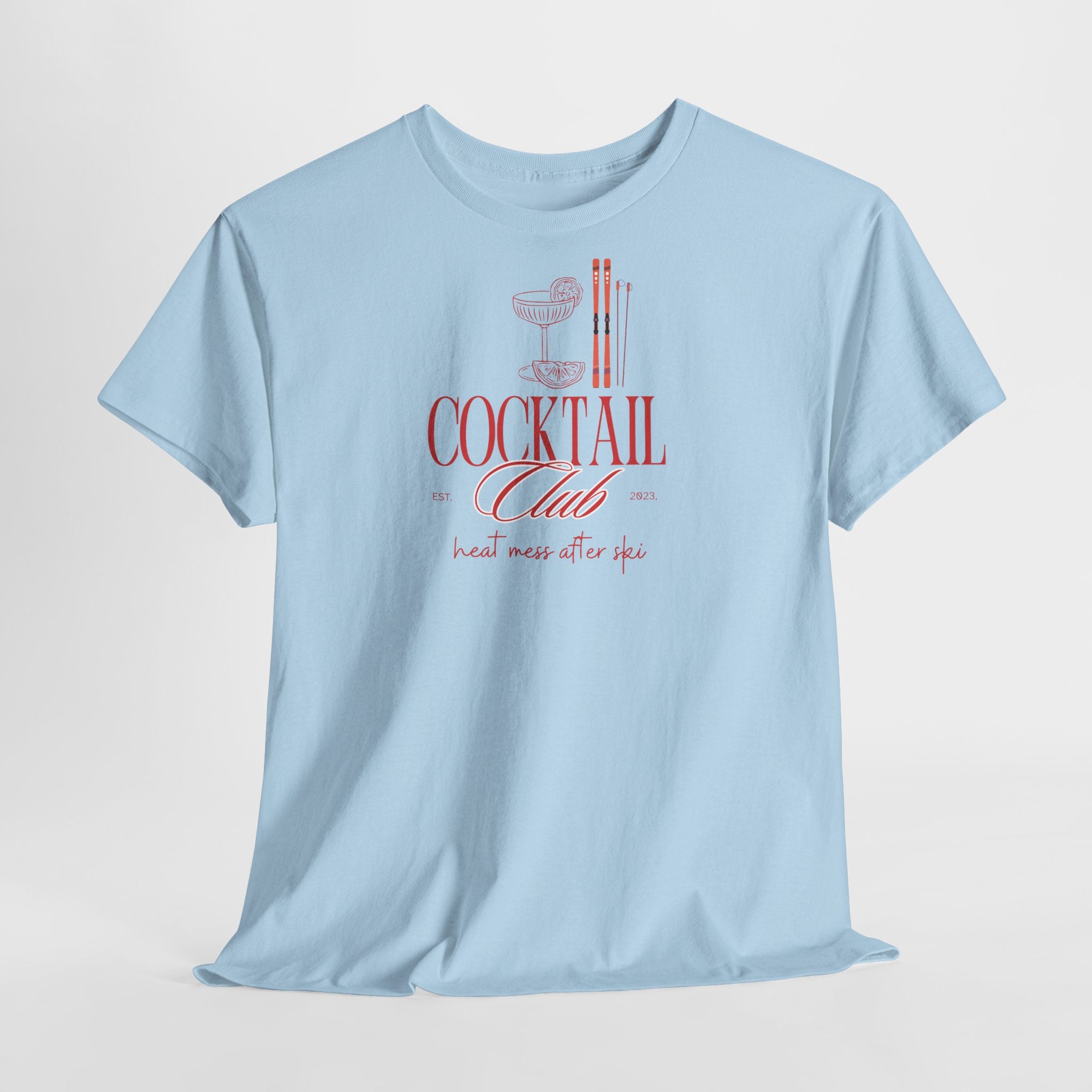 Cocktail Club Ski T-Shirt - Heat Mess