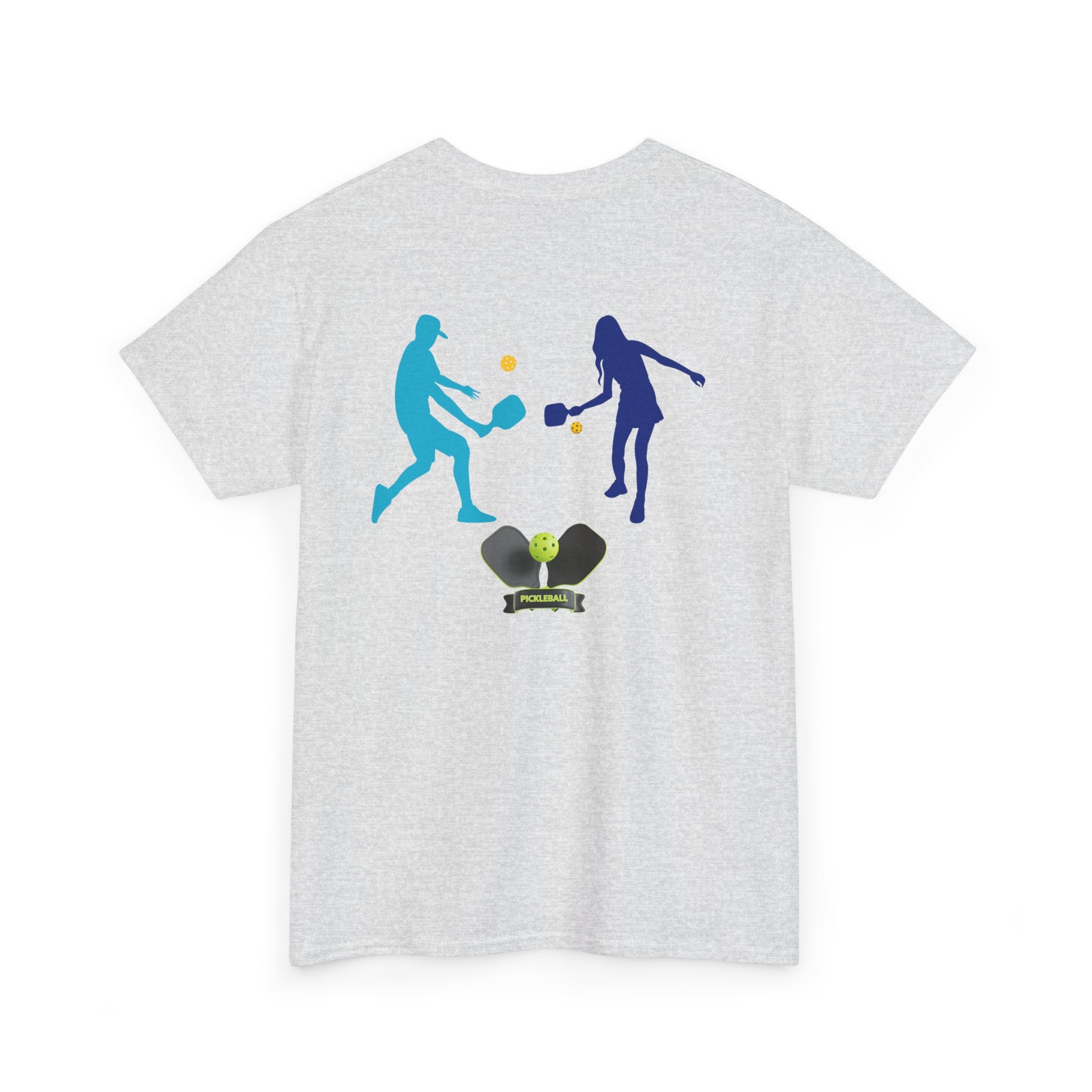 Pickleball Couple T‑Shirt - Heat Mess