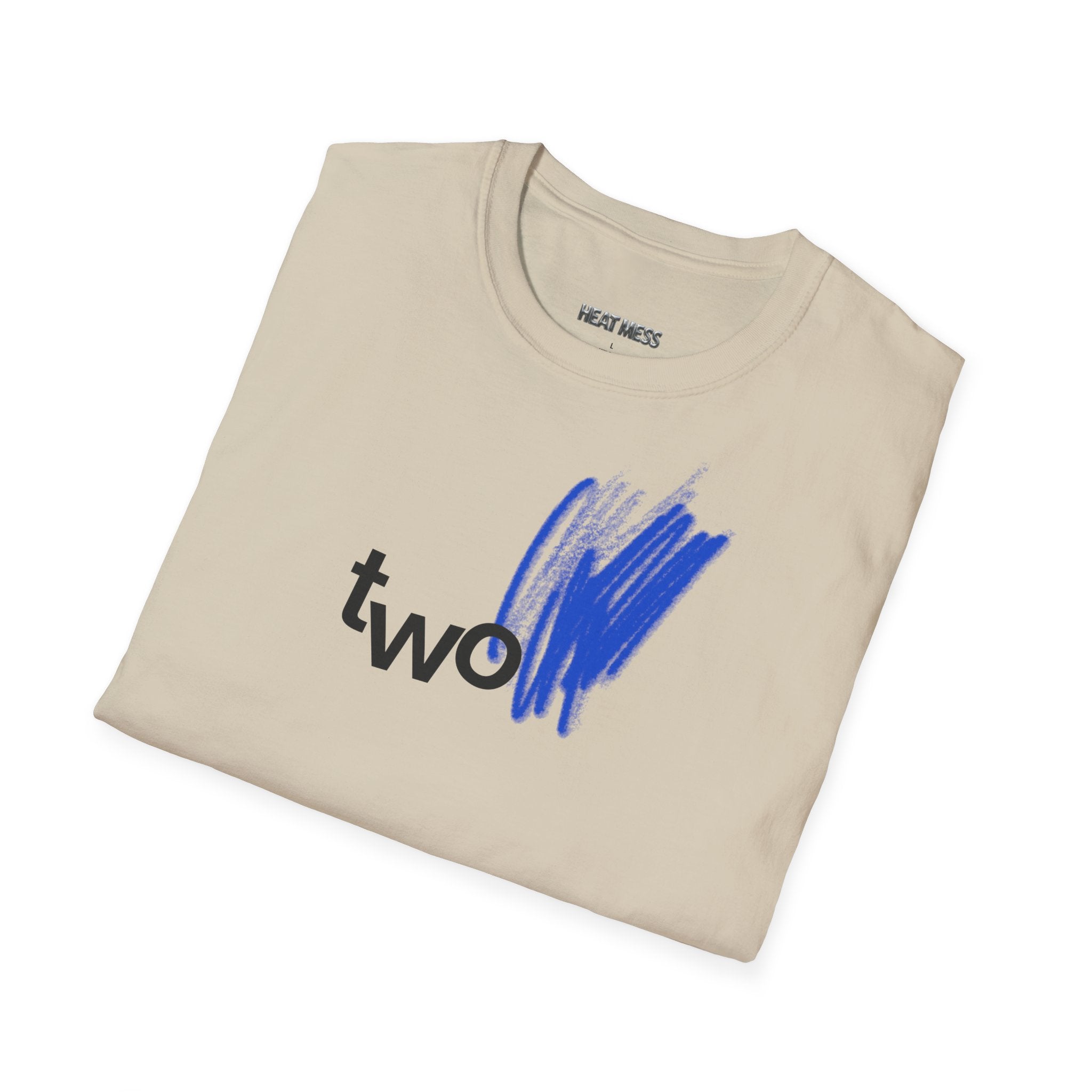 Two Blue T-Shirt - Heat Mess