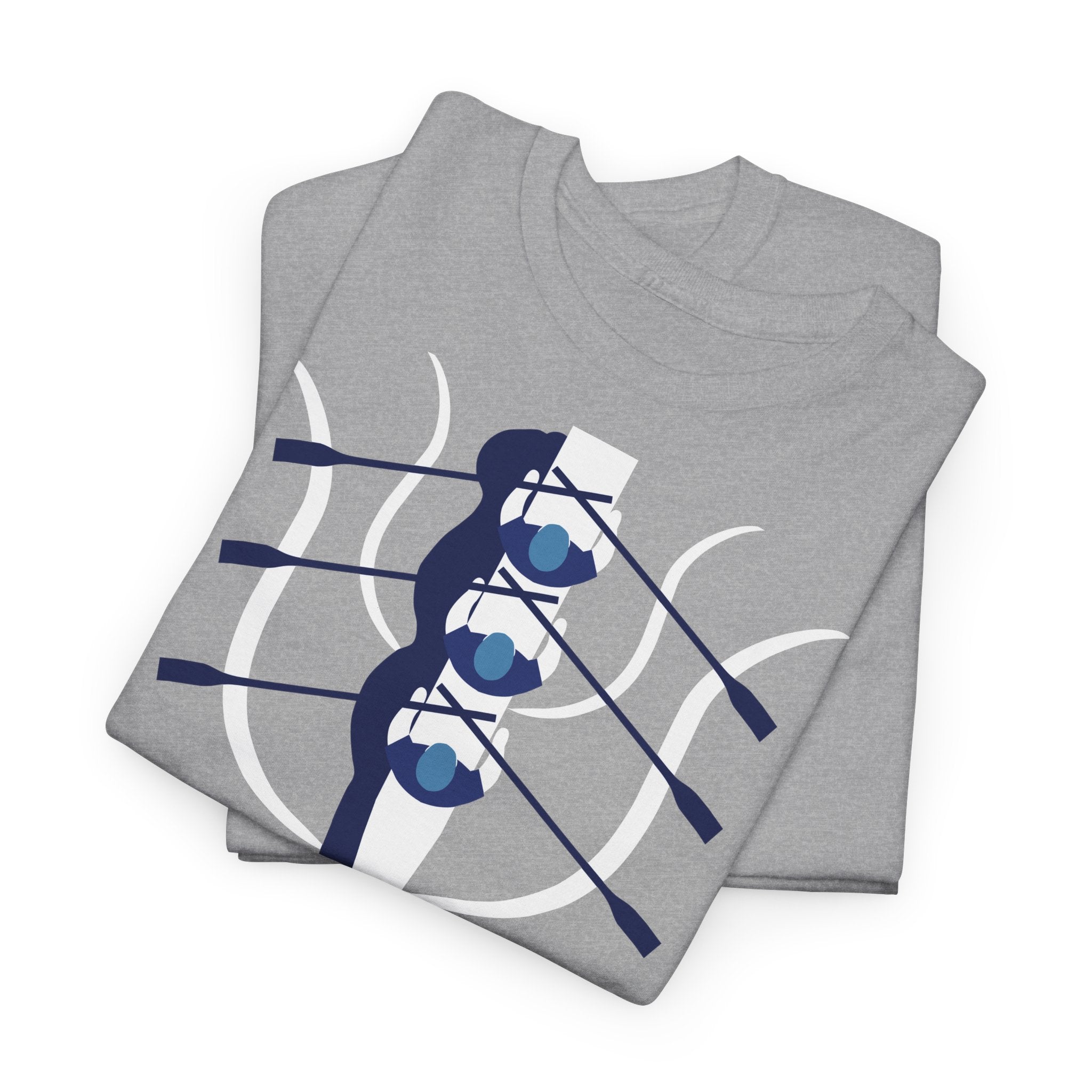 Rowing Crew Graphic T-Shirt - Heat Mess