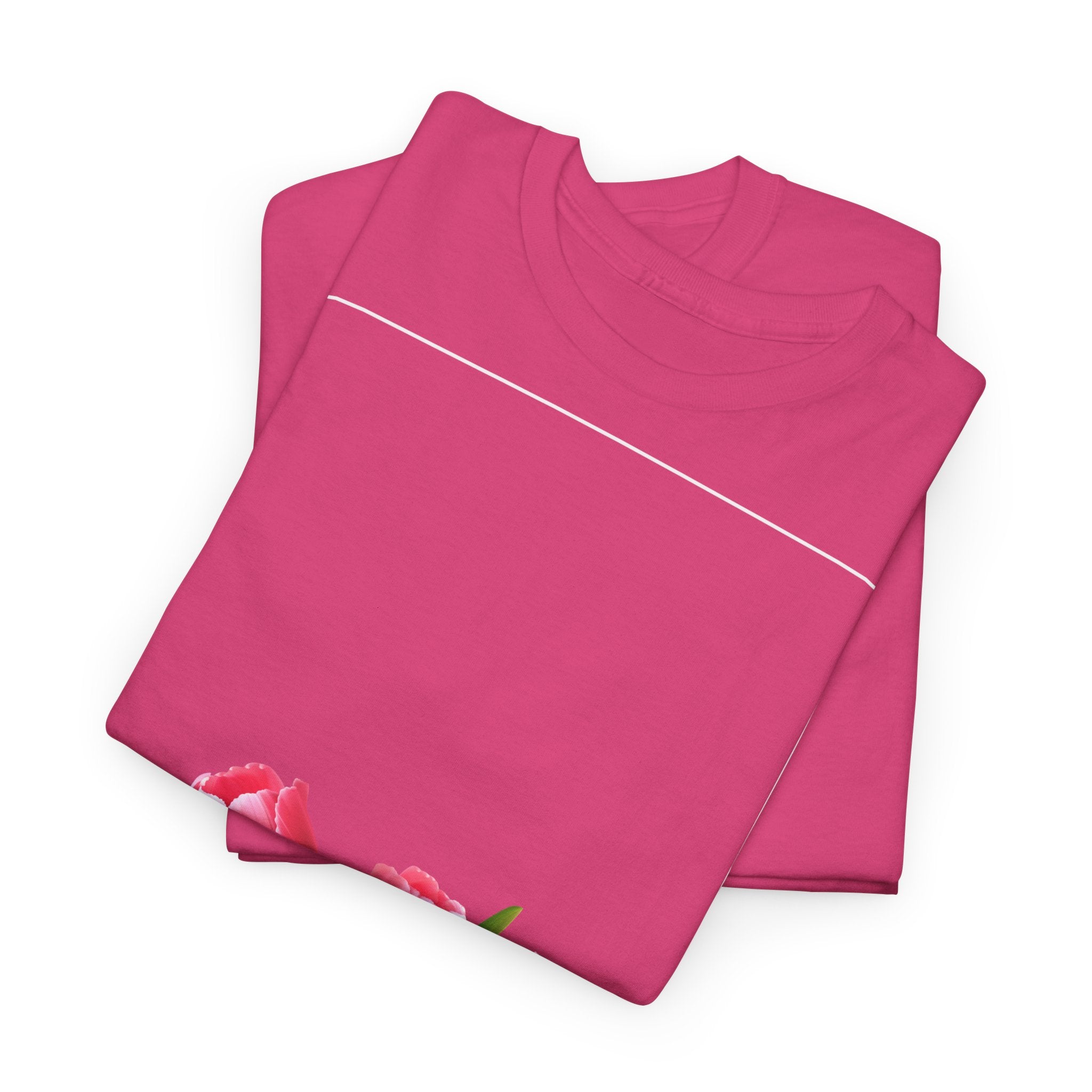Tulip Bouquet Pink T‑Shirt - Heat Mess