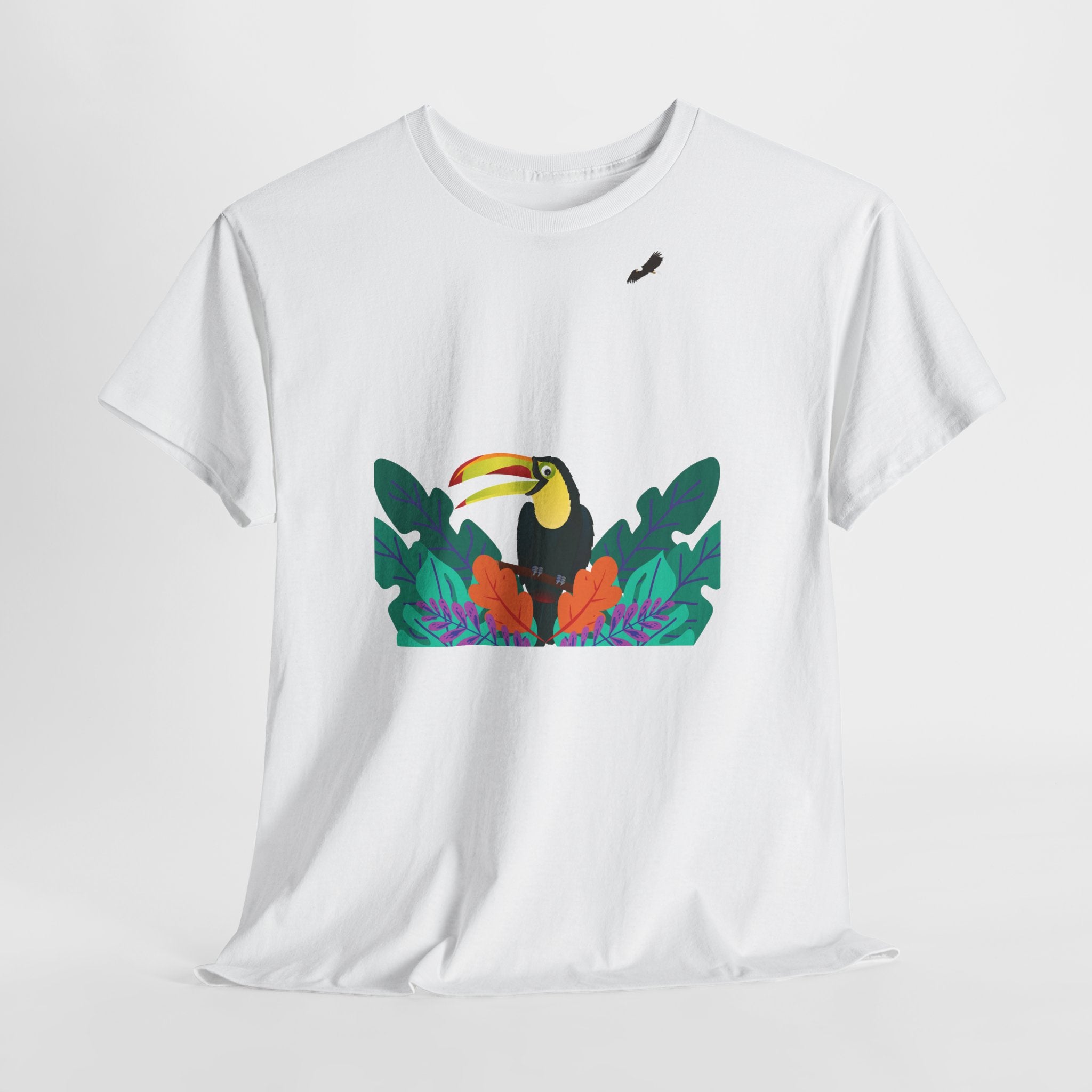 Toucan Tropical Jungle T-Shirt - Heat Mess