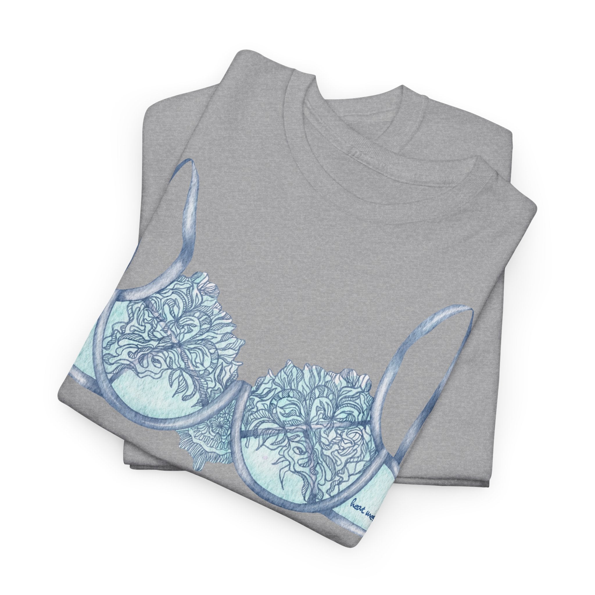 Lace Bra T-Shirt - Heat Mess