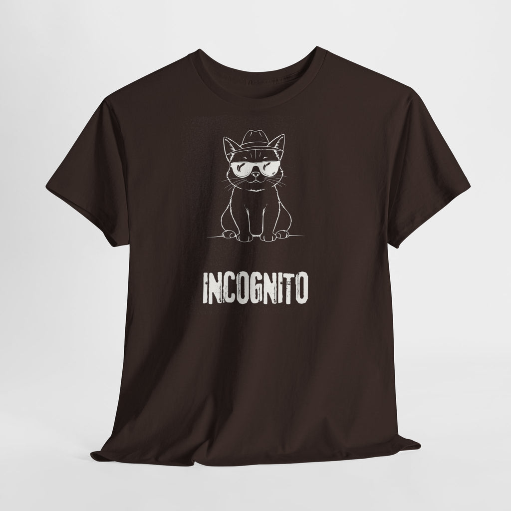 Incognito Cat T-Shirt - Heat Mess
