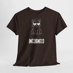 Incognito Cat T-Shirt - Heat Mess