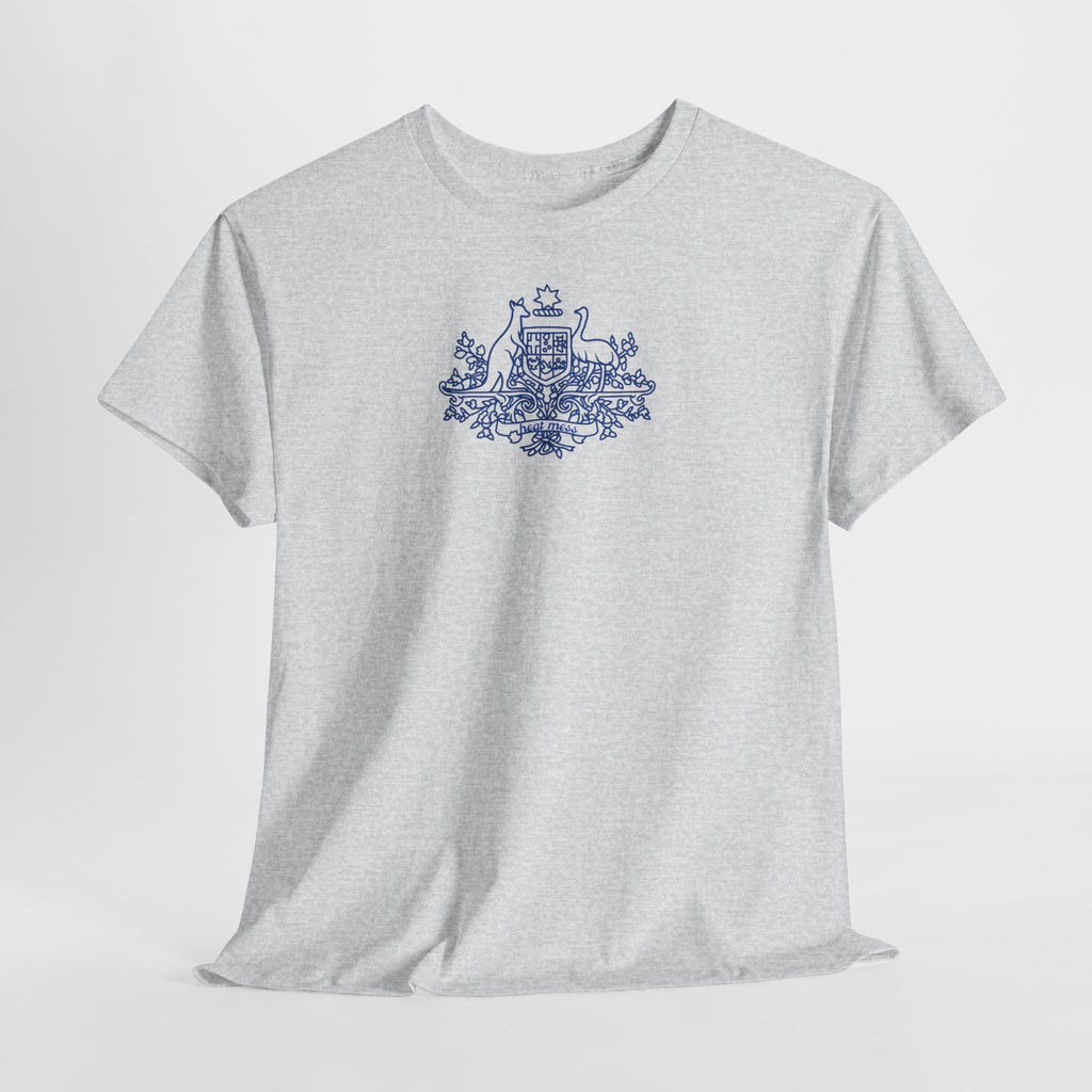 Scenic Cottage Blue Toile T-Shirt - Heat Mess