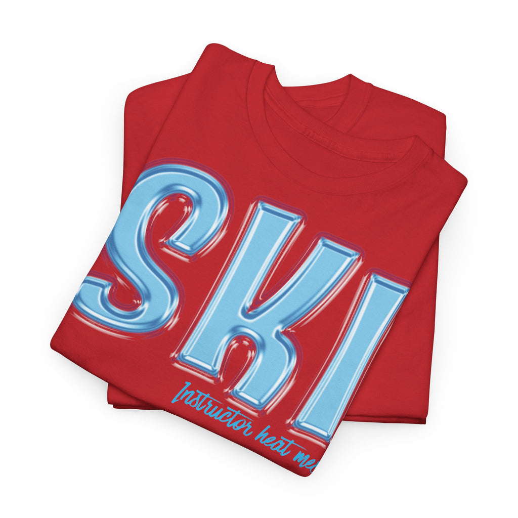 Ski Instructor T-Shirt Graphic Tee - Heat Mess