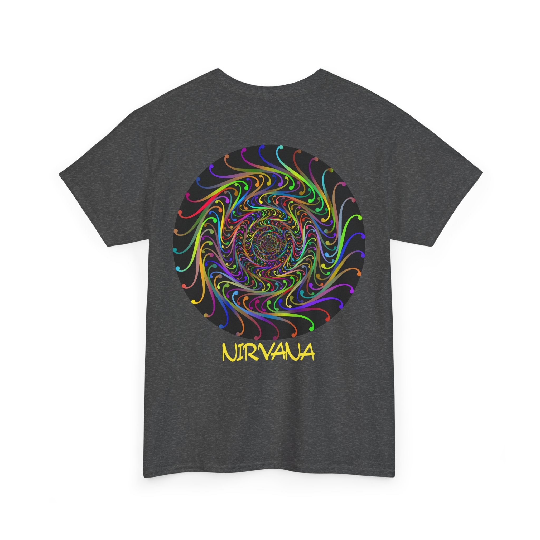 Psychedelic Spiral Back T-Shirt - Heat Mess