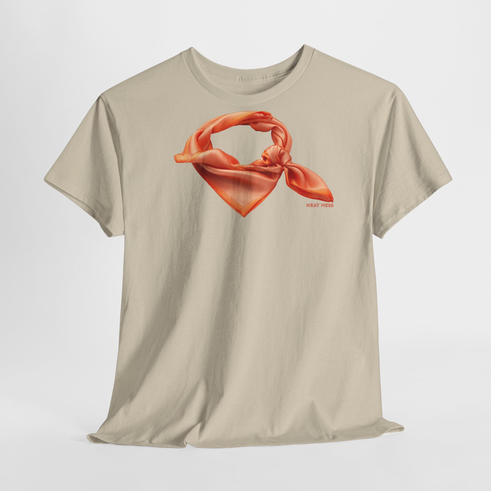 Silk Scarf Graphic T-Shirt - Heat Mess