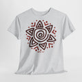 Sun Spiral Boho Tribal Sun T-Shirt - Heat Mess