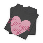 L'amour Ouf Heart T‑Shirt - Heat Mess