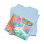 Floral Pastel Abstract T-Shirt - Heat Mess