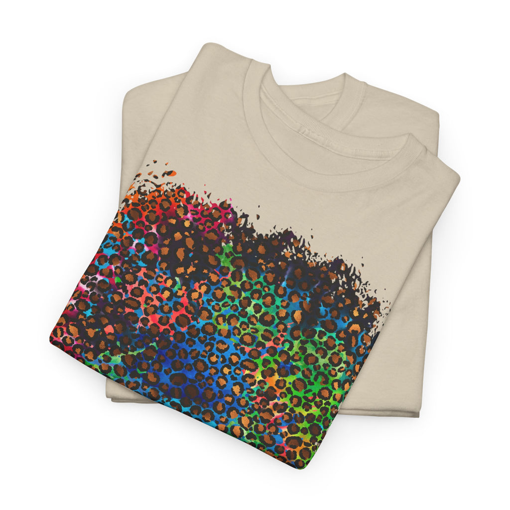 Abstract Color Splash T-Shirt - Heat Mess