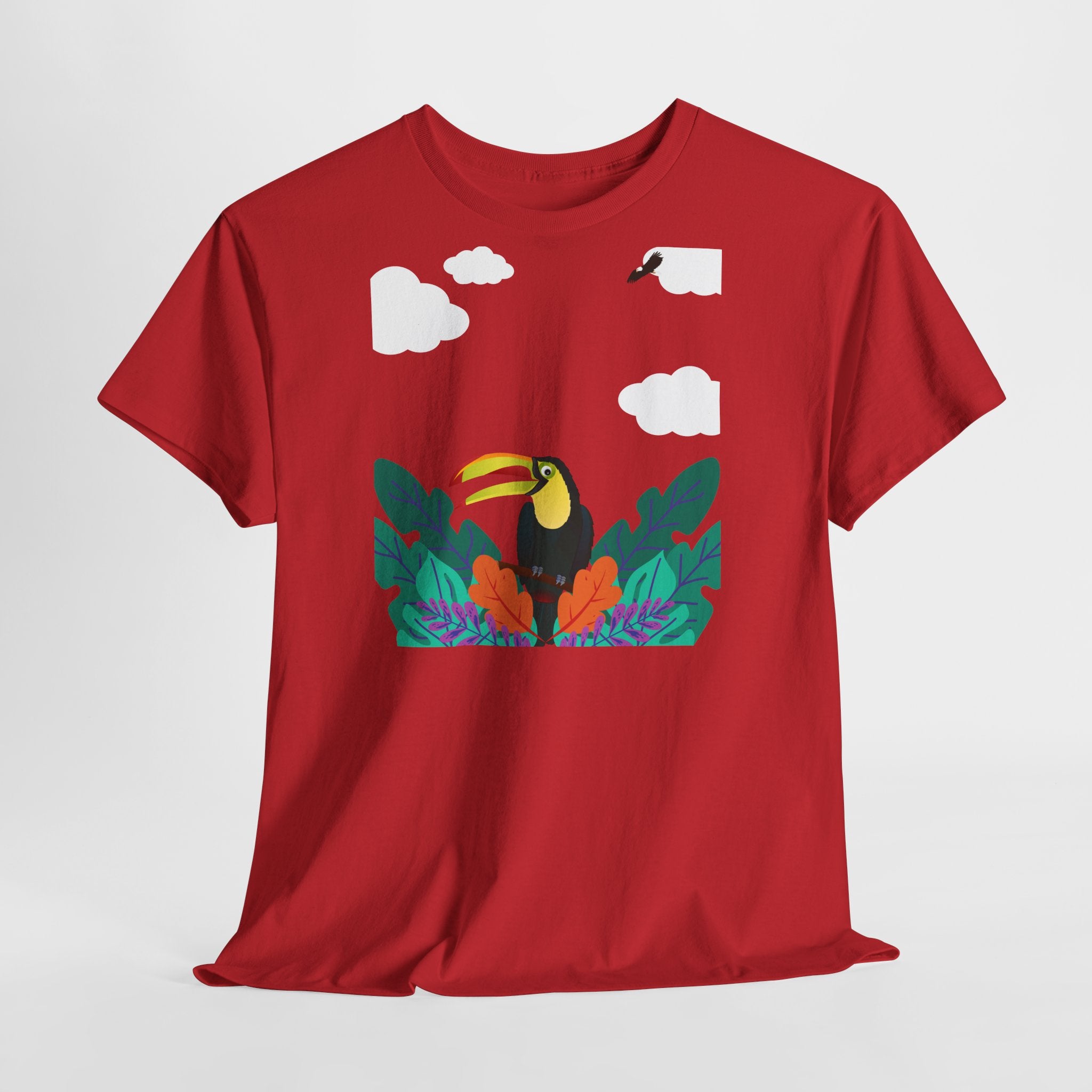 Toucan Tropical Jungle T-Shirt - Heat Mess