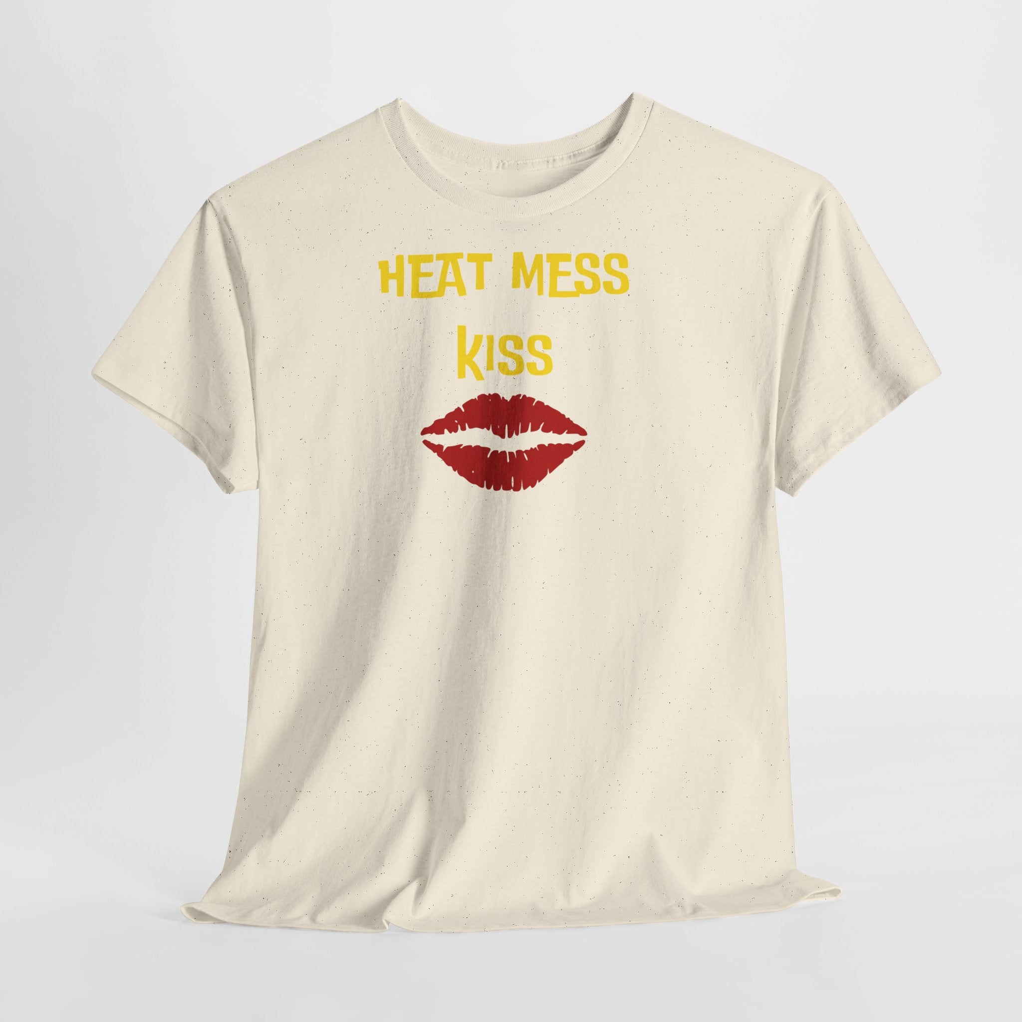 "Heat Mess Kiss" Graphic T-Shirt - Heat Mess