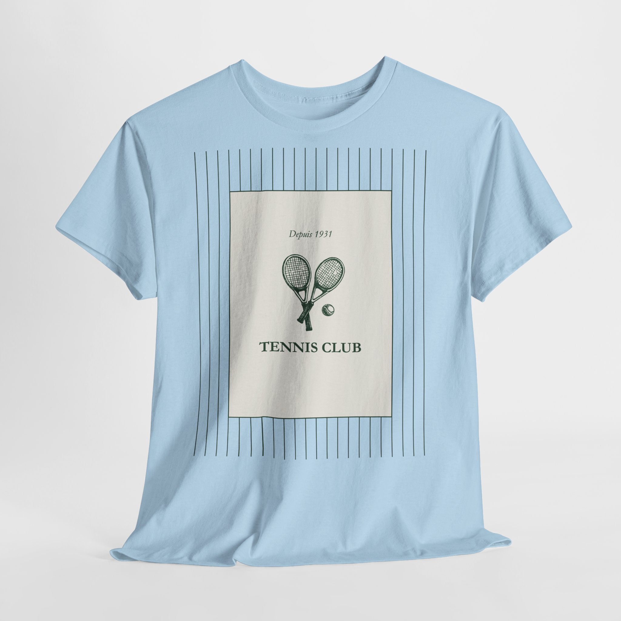 Tennis Club Racket T-Shirt - Heat Mess