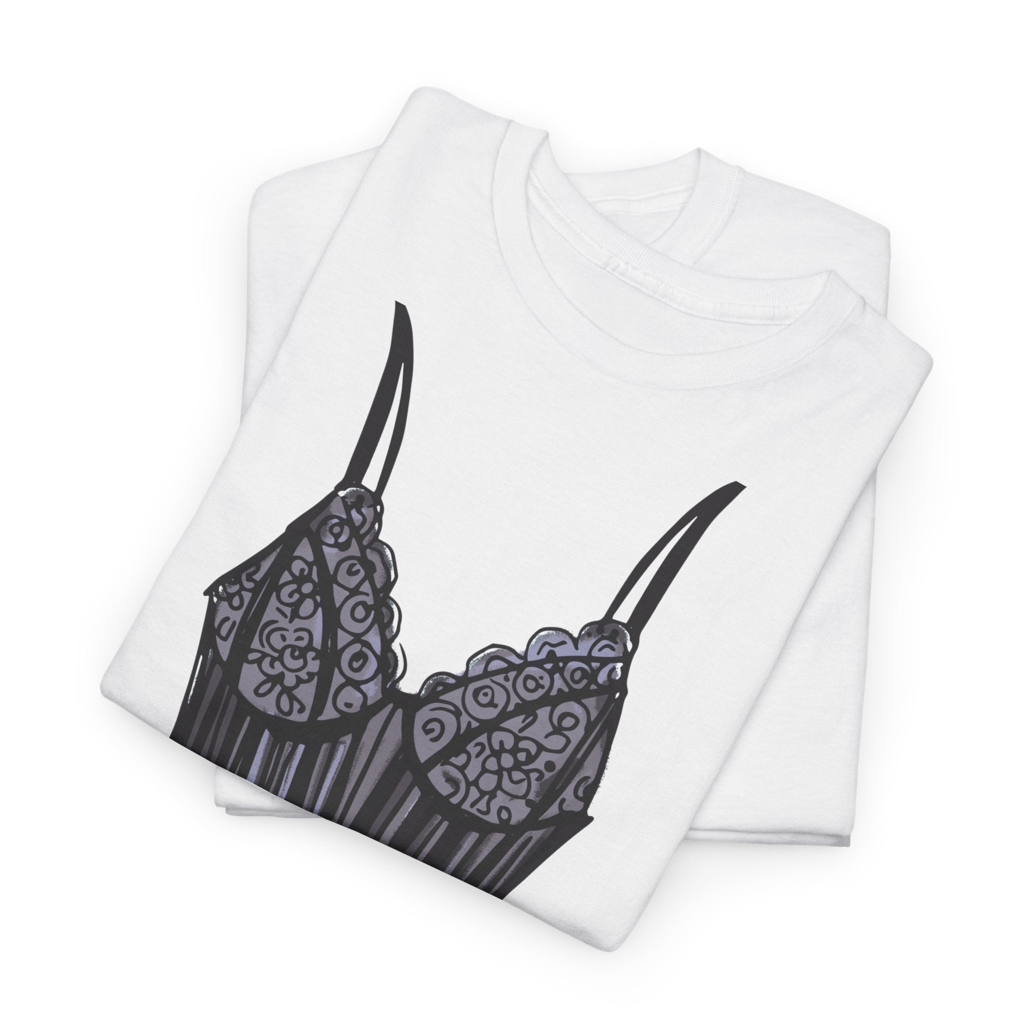 Lace Bodysuit Lingerie T-Shirt - Heat Mess