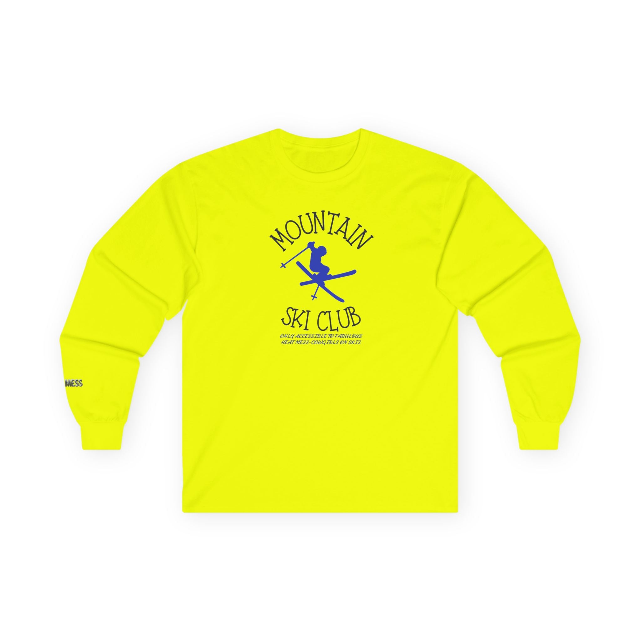 Mountain Ski Club Long Sleeve T-Shirt - Heat Mess